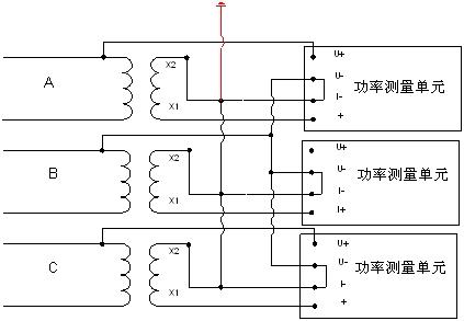 銀河功率表接線原理圖