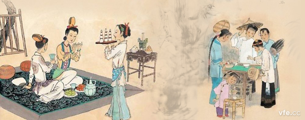 穿針乞巧 穿針乞巧