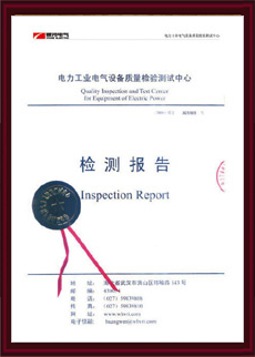 檢測報告 檢測報告