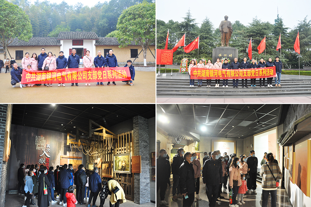 銀河電氣黨支部開展2021年黨日系列活動(dòng)