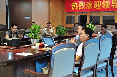 中船重工712所、中國兵器工業(yè)第58研究所綿陽市維博電子于2014年7月14日訪問銀河電氣